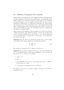 3.2 Definition of Lagrangian Floer homology