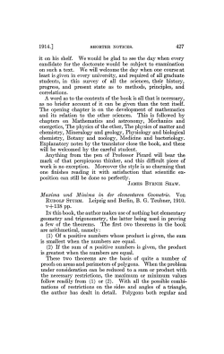 1914.] it on his shelf. We would be glad to see the day when every