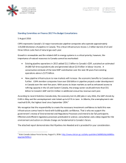 Standing Committee on Finance 2017 Pre