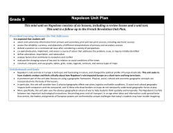 Hardless, Fedorak, Bustin and Kim Grade 9 Napoleon