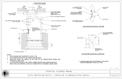 Plate Restrictor Detail-Model