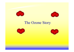 The Ozone Story - Homepages | The University of Aberdeen