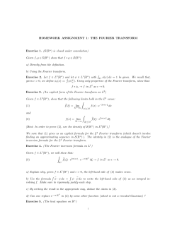 HOMEWORK ASSIGNMENT 1