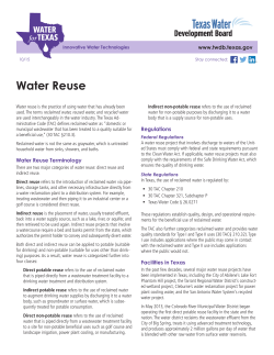 Texas Water Development Board information