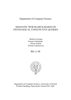 - Department of Computer Science, University of