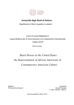 the Representation of African Americans in Contemporary American