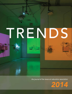 2014 Trends - Texas Art Education Association