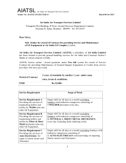 1 Air India Air Transport Services Limited Triangular Plot Building, II