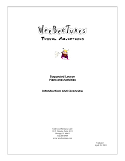 PDF - Wee Bee Tunes