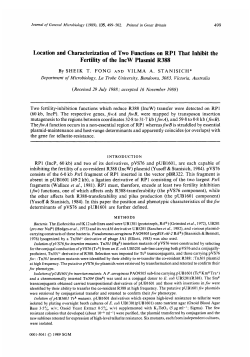 Location and Characterization of Two Functions on