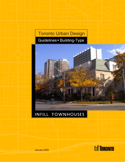 Toronto Urban Design