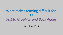 Text to Graphics and Back Again