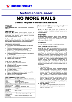 NO MORE NAILS