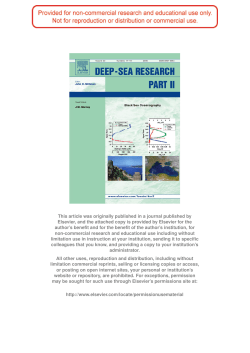 Koblizek et al Deep Sea Res II 2006