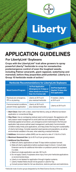 Liberty Application Card
