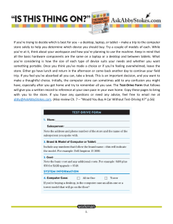 If you`re trying to decide which is best for you &ndash; a desktop, laptop, or