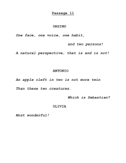 Passage 11-15 - How to Teach Your Children Shakespeare