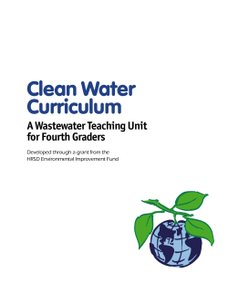 Clean Water Curriculum
