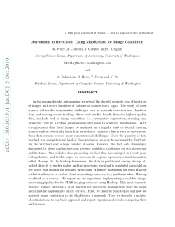 Astronomy in the Cloud: Using MapReduce for Image Coaddition
