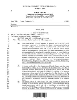 House Bill 562 - North Carolina General Assembly