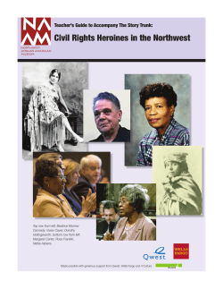 Civil Rights Heroines in the Northwest