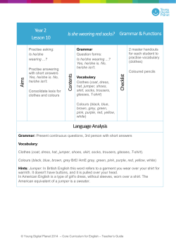 Is she wearing red socks?