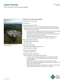 Lewis County - Puget Sound Energy