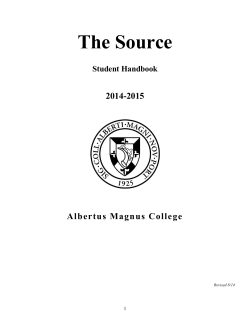 The Source - Albertus Magnus College
