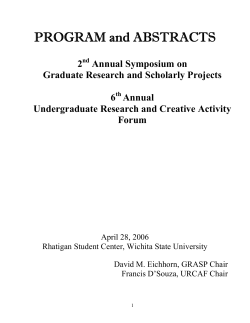 2nd Annual - Wichita State University