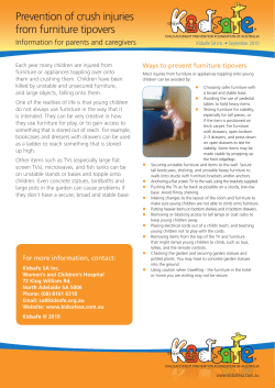 Prevention of Crush Injuries