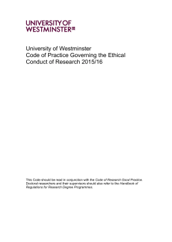 It is proposed by the Graduate School Board that an Ethics