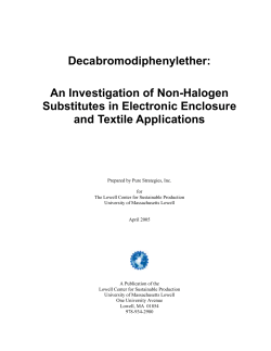 PDF - Lowell Center for Sustainable Production