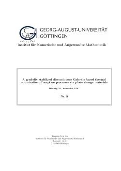 - Institut f&uuml;r Numerische und Angewandte Mathematik