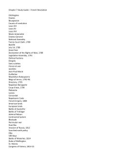 Study Guide - History Adventure