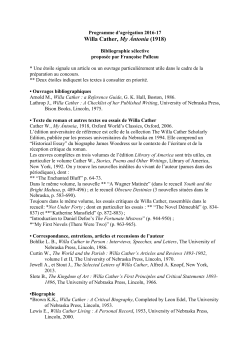 Bibliographie