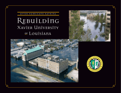 AFTER HURRICANE KATRINA Rebuilding