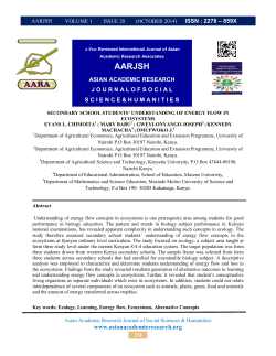 aarjsh - university of nairobi staff profiles