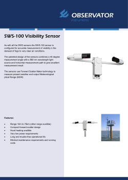 Datasheet SWS-100