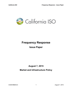 Frequency Response