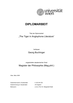 diplomarbeit - E-Theses