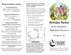 Birthday Parties