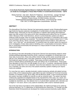 A mm-Scale Dosimetry System Based on Optically Stimulated
