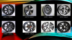 LZ0812 13X5.5 LZ0809 13X5.5 HJ912 14X6.0 A835 14X6