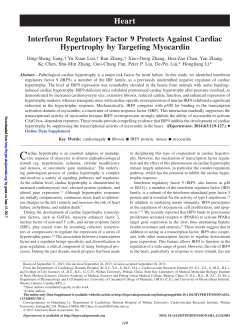 Interferon Regulatory Factor 9 Protects Against