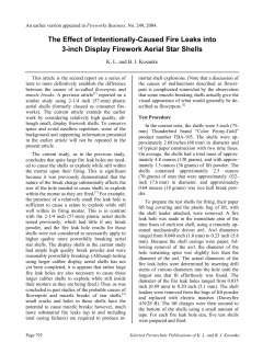 The Effect of Intentionally-Caused Fire Leaks into 3