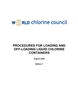 Procedures For Loading and Off