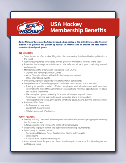 USA Hockey Member Benefits - Atlantic District Registrar