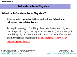 Infrastructure Physics