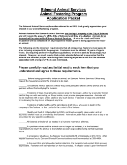 Edmond Animal Welfare