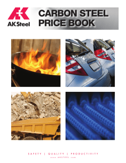 carbon steel price book